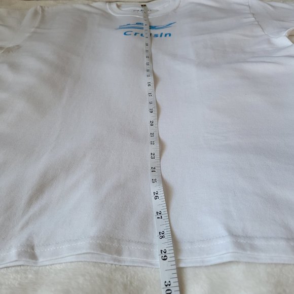 "Cruisin" Boat Print Crew Neck T-Shirt - Picture 3 of 7